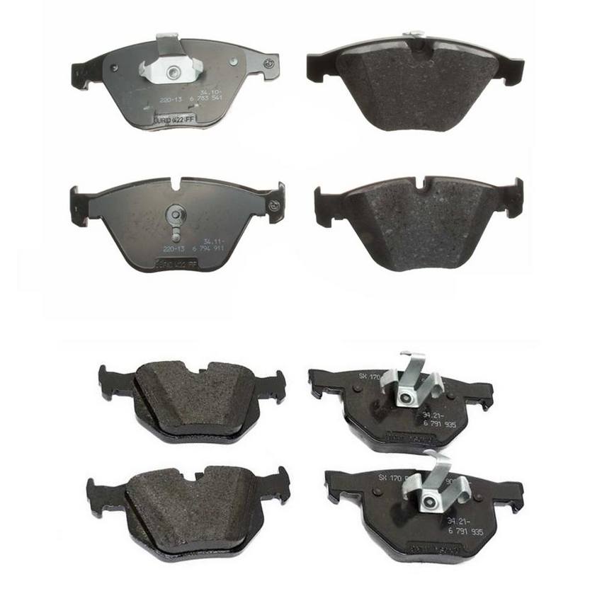 BMW Disc Brakes Kit - Pads Front and Rear